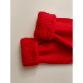 Women's Thick & Soft Sweater with Bow Buttons - Winter Warm Round Neck Long Sleeve Cozy Sweater, Beige & White Cable- Design, All-Season Casual Elegant Pullover for Fall and Winter Layering, Hand Wash or Dry Clean, Solid Color with Bow Detail, Medium Stretch, Relaxed Fit, Fleece Lining for Extra Warmth, Chic and Comfortable for Casual Attire, Cozy Sweaters For Women, Casual Long Sleeve Sweater, Oversized Knit Sweater, Colourfull Loose Sweater For Women,