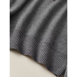 Women's Thick & Soft Sweater with Bow Buttons - Winter Warm Round Neck Long Sleeve Cozy Sweater, Beige & White Cable- Design, All-Season Casual Elegant Pullover for Fall and Winter Layering, Hand Wash or Dry Clean, Solid Color with Bow Detail, Medium Stretch, Relaxed Fit, Fleece Lining for Extra Warmth, Chic and Comfortable for Casual Attire, Cozy Sweaters For Women, Casual Long Sleeve Sweater, Oversized Knit Sweater, Colourfull Loose Sweater For Women,