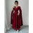 Women'S Elegant V-Neck Maxi Dress with Pearl Accents - Long Formal Party Wedding Guest Dress, Flattering Fit for Summer Events, Formal Events, Parties, Wedding Guest Attire, Vneck Design, Flowy Fabric