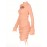 Women'S High Neck Long Sleeve Bodycon Mini Dress with Front Cutout and Side Ruching Drawstrings, Solid Color Soft Cotton Blend, Versatile & Seasonless