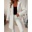 Plus Size - Elegant Plus Size Faux Fur Coat for Women - Long Sleeve, Button-Up, Hooded, Solid Black, Medium Stretch, Spring/Fall Outerwear, Stylish Layering Piece, Spring Outerwear | Buttonup Coat | Medium Stretch Fabric
