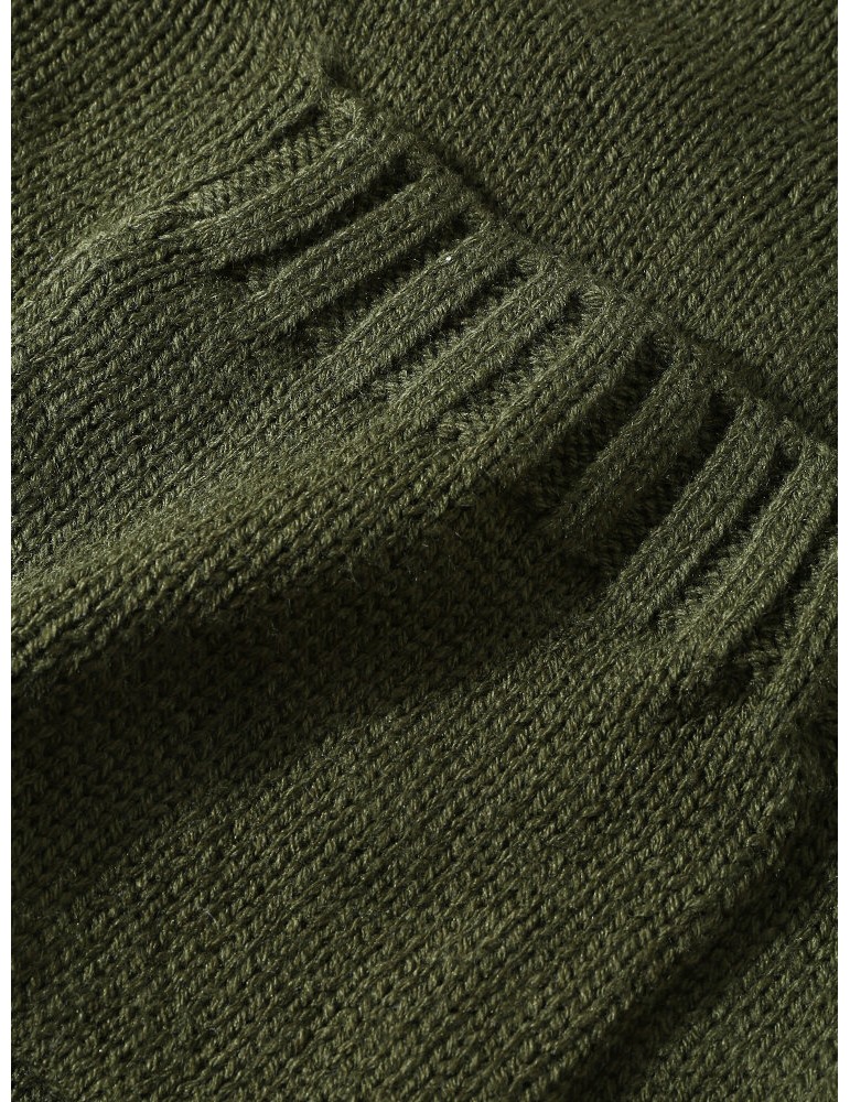 Cardigans - Men Vintage Knit Button V-Neck Double Pockets Casual Cardigans