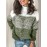 Striped Women's Pullover Sweater Winter Knitwear Long Sleeve Warm Top Basic Elegant Casual Oversized Loose Fit Long Cardigan Seasonal Hot Item